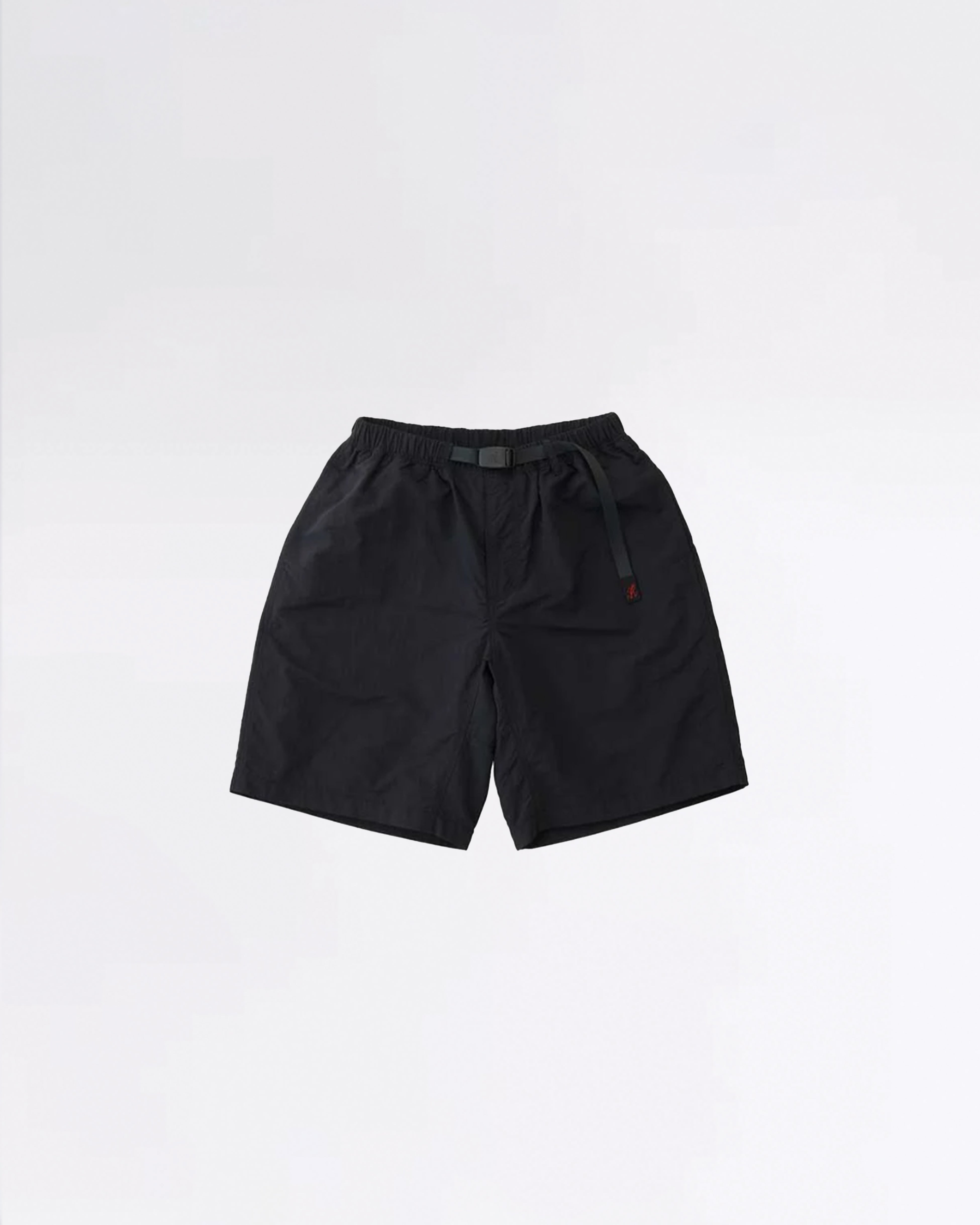 NYLON LOOSE SHORTS BLACK